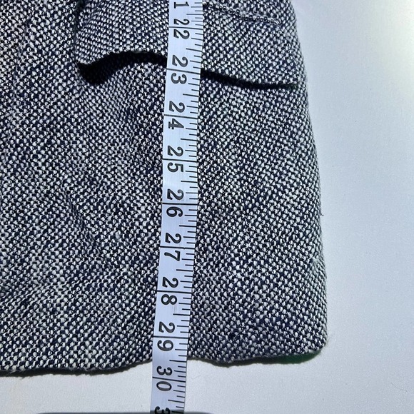 ELIZABETH and James Long Blazer Ruched Sleeve Size 10 - Picture 8 of 11